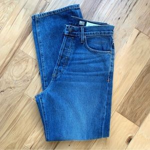 Imogene And Willie Jeans Harper Vidalia Mills Selvedge High Rise Relaxed Sz 27